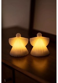 Decorațiuni luminoase albe 2 buc. ø 9 cm Asta – Sirius