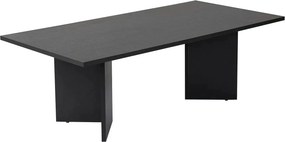 Masuta cafea SABIN, negru, PAL melaminat, 119x60x40 cm