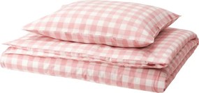 Lenjerie de pat din bumbac PINK CUBIS roz, 100% bumbac Dimensiune lenjerie de pat: 70 x 80 cm | 140 x 200 cm