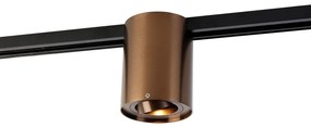 Spot de șină modern monofazat bronz închis - Rondoo Up