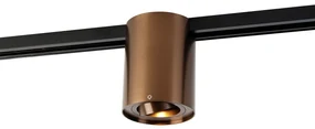 Spot de șină modern monofazat bronz închis - Rondoo Up