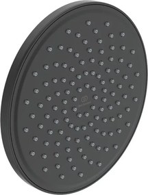 Palarie dus Ideal Standard IdealRain negru mat 200 mm