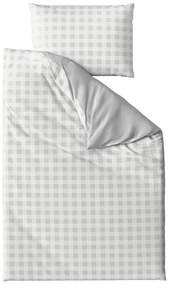 Lenjerie de pat din bumbac Renforce KOSTKA gri Dimensiune lenjerie de pat: 70 x 90 cm | 140 x 200 cm