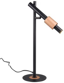 Veioză neagră-bronz LED (înălțime 50 cm) Ikaris – Trio Select