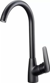 Baterie bucatarie Deante Boro H340 mm negru