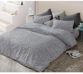 Lenjerie de pat din bumbac Grey orient, 140 x 200 cm, 70 x 90 cm