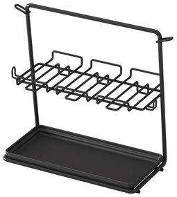 Organizator de birou Metaltex My Pocket, negru