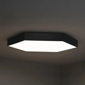 Plafonieră LED Ø 80 cm, 135 W, 230 V, 3000/4000/6500 K, neagră