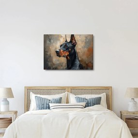 Tablou - Portretul lui Dobrman (70x50 cm)