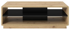 Masă de cafea Albert Typ 99 (stejar taurus + negru mat). 1034885