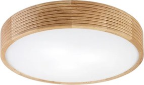 Brilagi - Lampă de tavan LED CARVALHO MODERN 3xE27/60W/230V, diam. 47,5 cm, stejar