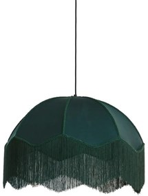 Lustră în culoarea petrol cu abajur textil ø 60 cm Malacia – Light &amp; Living