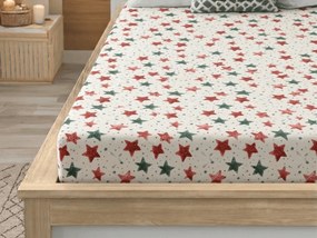 Cearsaf din microfibra COLORFUL STARS colorat 180x200 cm