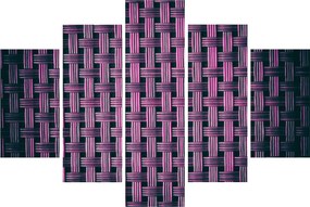 Tabloul textura în mov (150x105 cm)