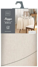 Față de masă ø 180 cm Pauline – douceur d'intérieur