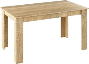 Masa GENERAL NEW, stejar sonoma, PAL melaminat, 140x80x75 cm