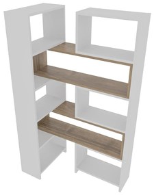 Biblioteca Karayel Colt Stil Rafturi Nenumarate, 163 X 150 X 22 Cm