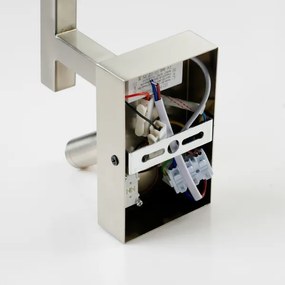 Lampă LED de perete Brilagi DAYA 1xE14/40W/230V + LED/3W alb/crom mat