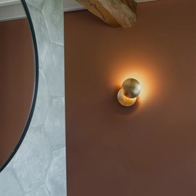 Aplică de perete inteligentă aurie, inclusiv Wi-Fi G9 - Sunrise