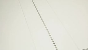 Masa extensibila, L140(240) 80 H80 cm, alba antic, lemn masiv