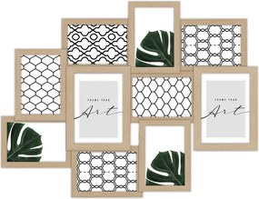 Ramă foto în culoare naturală de agățat 58x46 cm Beech – knor