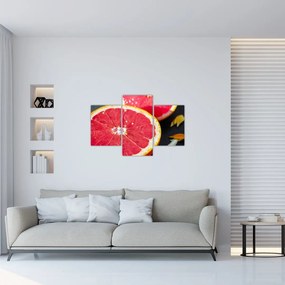 Tablou cu grapefruit tăiat (90x60 cm)