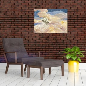 Tablou - Meduză Cerească (70x50 cm)