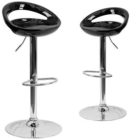 2 buc scaune de bar Kitti-negru