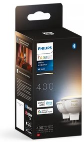 SET 2x bec LED dimabil Philips Hue WA GU5,3/MR16/5,1W/12V 2200-6500K