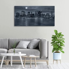 Print pe pânză New york, pe timp de noapte