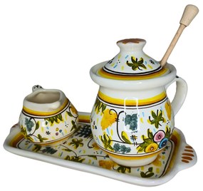 Set ceramică servit ceai/cafea model Lusitan