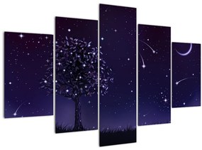 Tablou - Noaptea în ilustrație (150x105 cm)