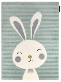 Covor PETIT RABBIT iepure verde