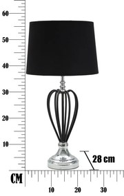 Mauro Ferretti Lampa De Masa Darky Silver Cm Ø 28X56