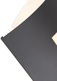 Lampă de perete exterioară antracit IP44 senzor crepuscular - Emmerald