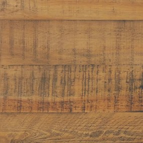 Noptiera, maro, 36x30x45 cm, lemn de pin masiv reciclat 1, Maro, 36 x 30 x 45 cm