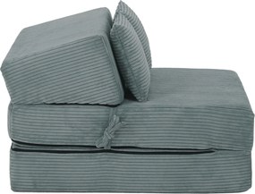 Saltea pliabilă/fotoliu extensibil, 2 in 1, mentolat, PELOS
