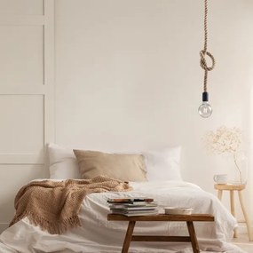 Pendul ROPE 1xE27/12W/230V