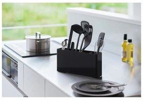 Suport pentru ustensile de bucătărie din metal Tower – YAMAZAKI