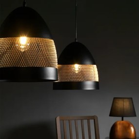 Lustră pe cablu ONLI POLLY 1xE27/22W/230V negru