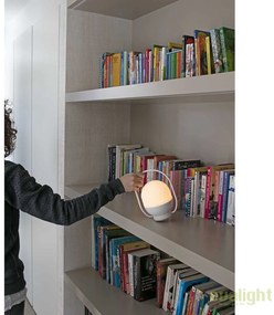 Lampa LED portabila design funny TAKE AWAY White 01015