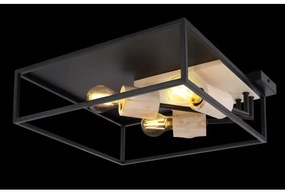 Plafonieră Globo 15477D1 HAGAR 3xE27/60W/230V