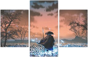 Tablou - Ilustrație a unui războinic (90x60 cm)