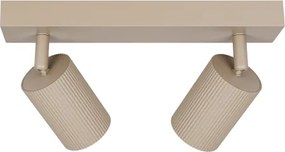Lampă spot 2xGU10/35W/230V bej