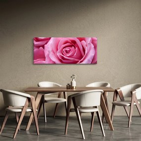 Tablou cu trandafir (120x50 cm)
