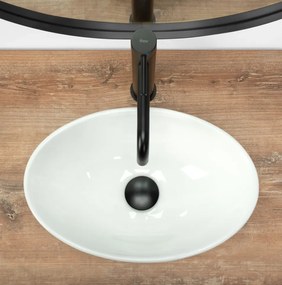 Lavoar ceramica sanitara Pamela Mini Alb – 40 cm