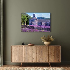 Tablou - Câmp de lavandă (90x60 cm)