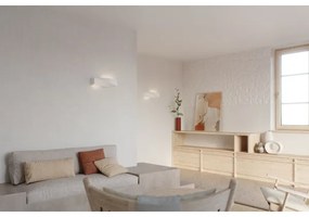 Aplică LED KERRY 1xE27/7,5W/230V ceramică/alb Brilagi