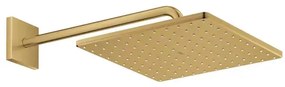 Palarie si brat de dus Grohe Rainshower Mono Cube 310 auriu periat Cool Sunrise 1 functie