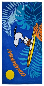 Snoopy Cowabunga prosop de baie, prosop de plajă 70x140cm